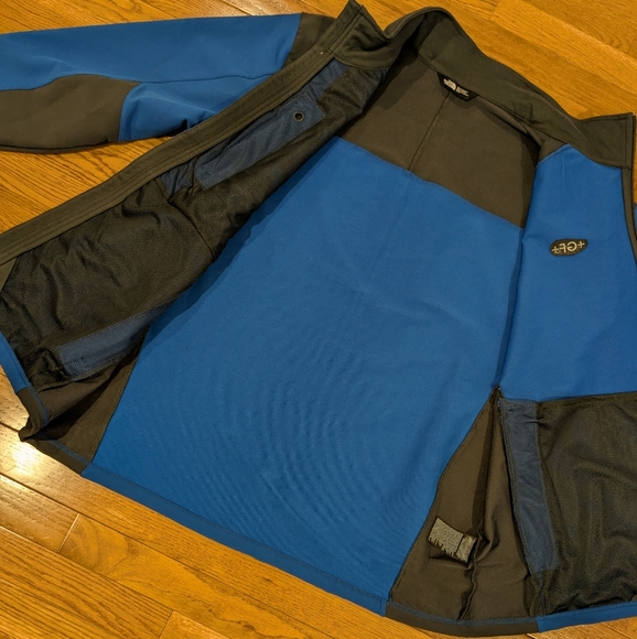 The North Face Men's Blue and Gray Windwall Stretch Jacket Extra-large XL - Picture 11 of 16